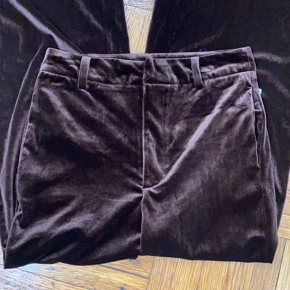 Reformation Wes velvet chestnut size 6 - Picture 8 of 14
